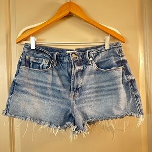 Good American Light Blue Jean Shorts